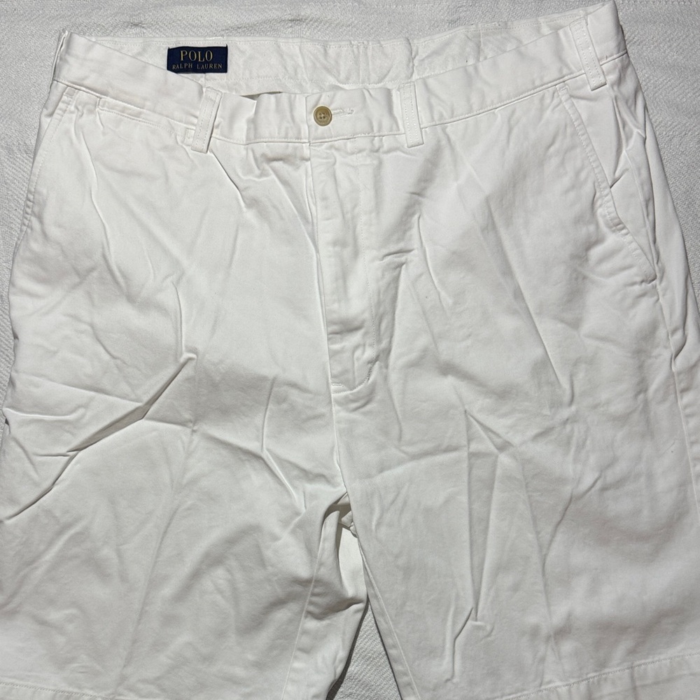 Polo by Ralph Lauren Men's Classic White Shorts